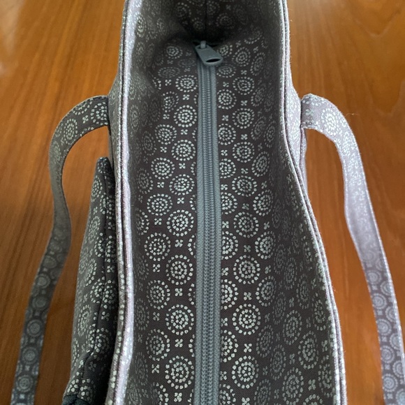 NWOT Handmade Zip Top Cotton Tote - Picture 8 of 16